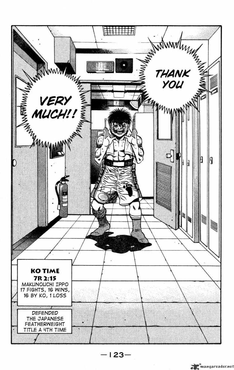 Hajime no Ippo: Fighting Spirit, Chapter 439 image 19
